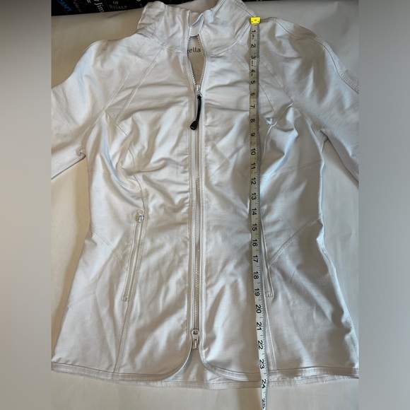 EUC Zella White Track Jacket | Size Medium - Picture 6 of 7
